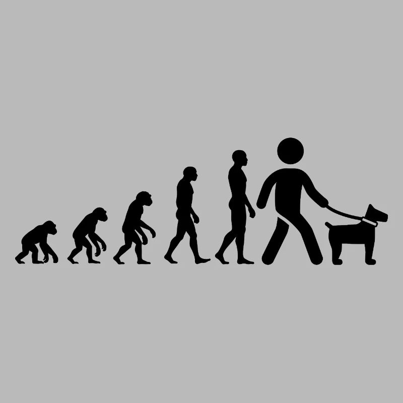 ÉVOLUTION : NÉ POUR CHIEN ! LES CHIENS ADORENT, PROMENEUR DE CHIENS