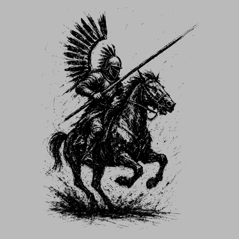Husaren als Stolz