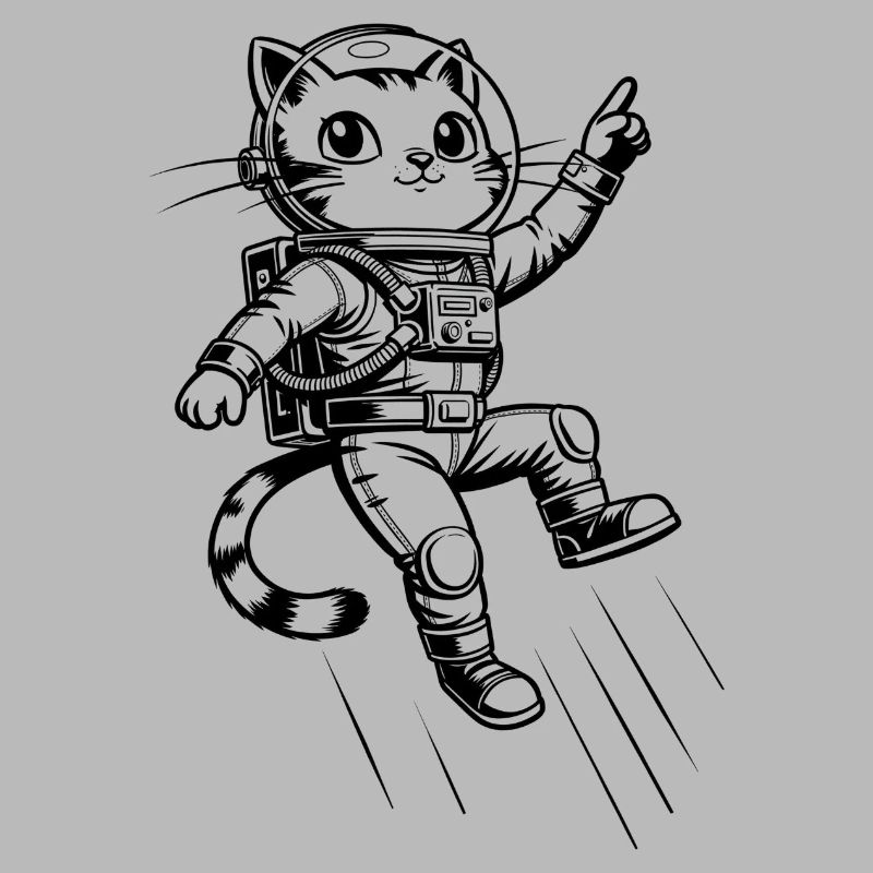 Chat astronaute