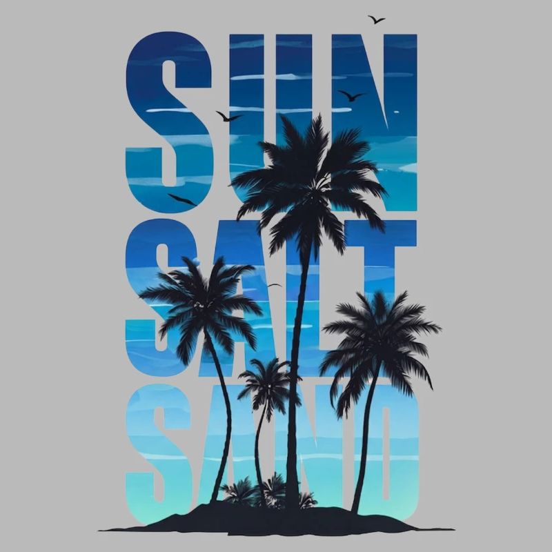 Sun Salt Sand – Sommer-Tropendesign