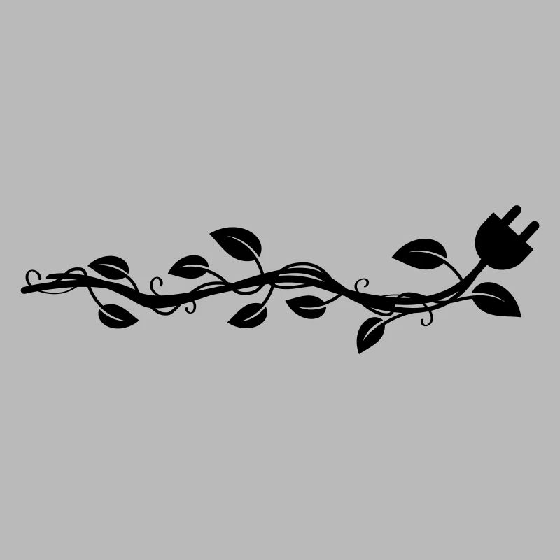 Garland leaves, which ends in a plug.