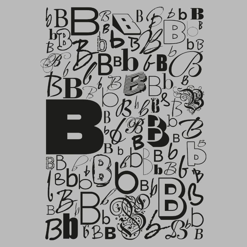Typo B – Letter Design for Font Lovers