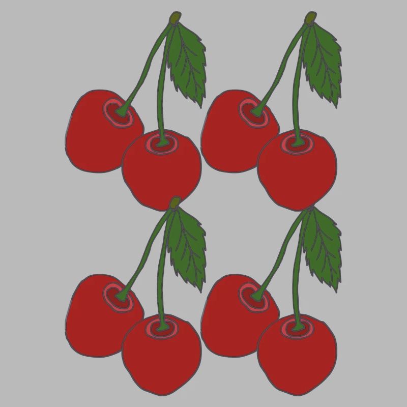 Cherries 4-fold