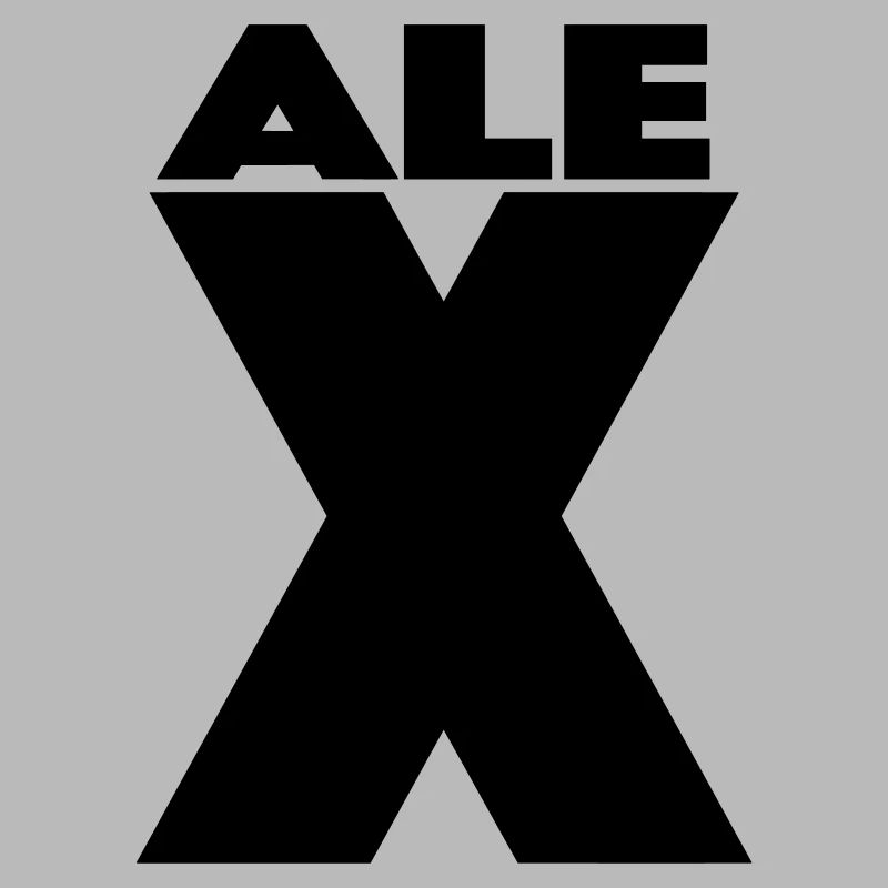 Alex X – Minimal Name Design
