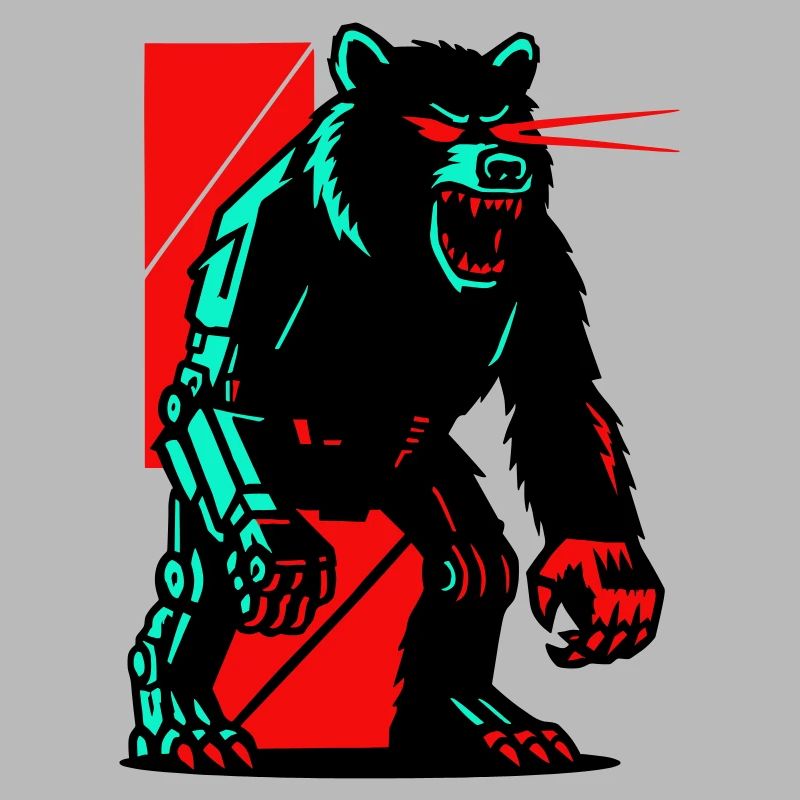 Mecha Techno Bear