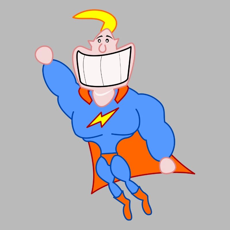 Lustiger Superheld