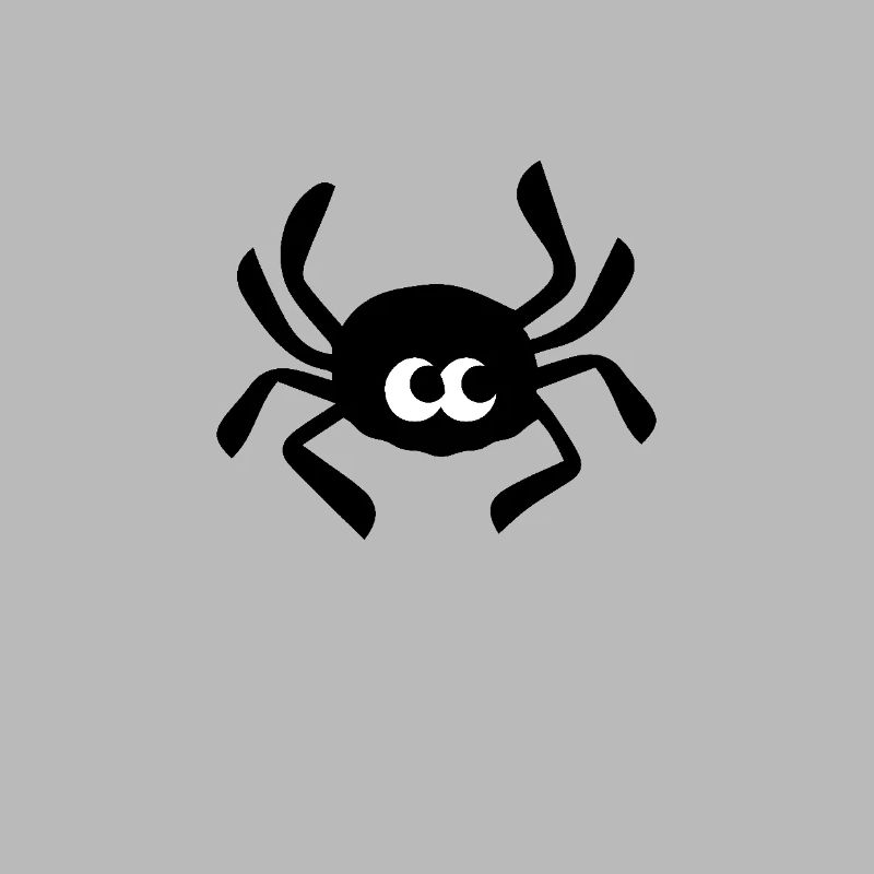 Araignée intrépide