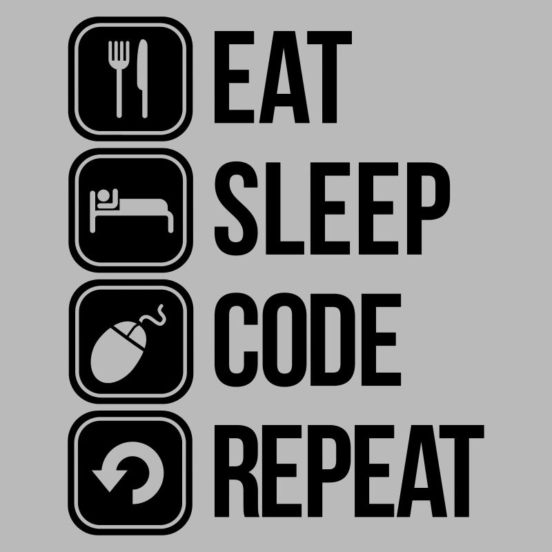 eat sleep code