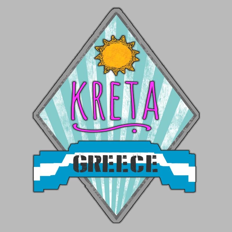 Crete Greece Sun Design