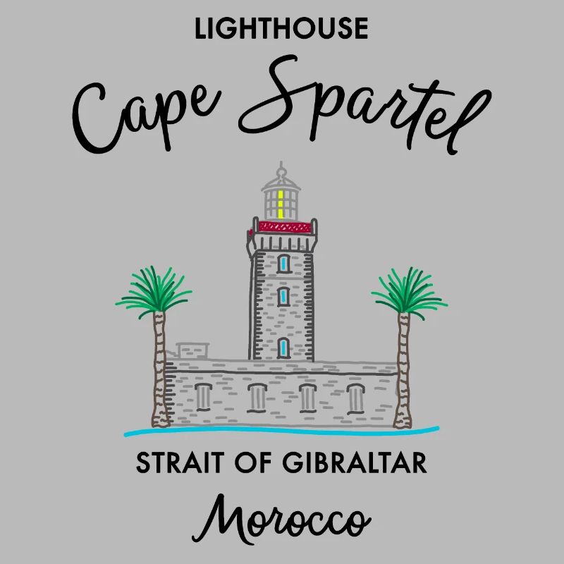 Morocco, Cape Spartel Lighthouse, Gibraltar