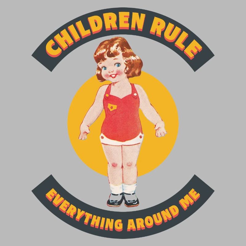 Children Rule – Lustiges Eltern-Design