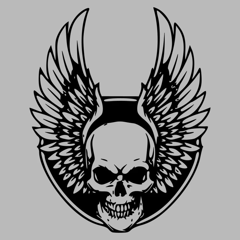 Griffe de mort avec ailes d’ange