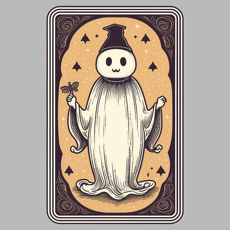 Glücklicher Geist Tarot Karte