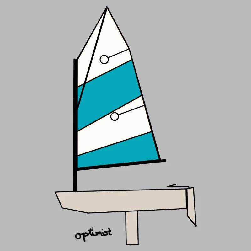 Optimist Sailboat Variant 3