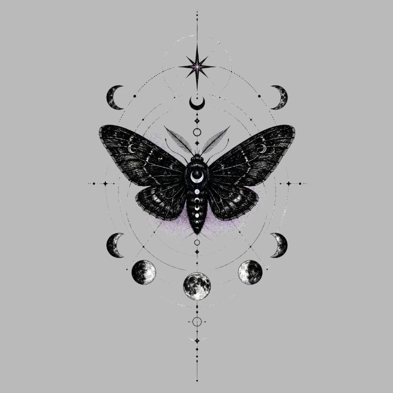 Papillon de nuit au clair de lune dans l’Anneau Céleste