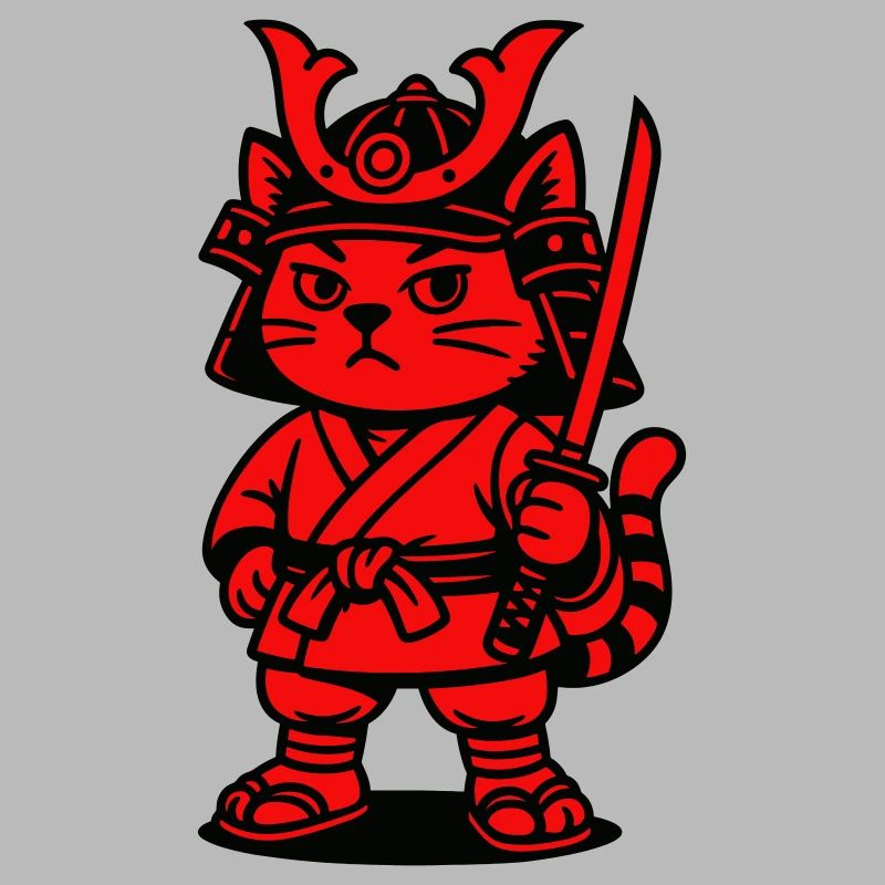Samurai Katze