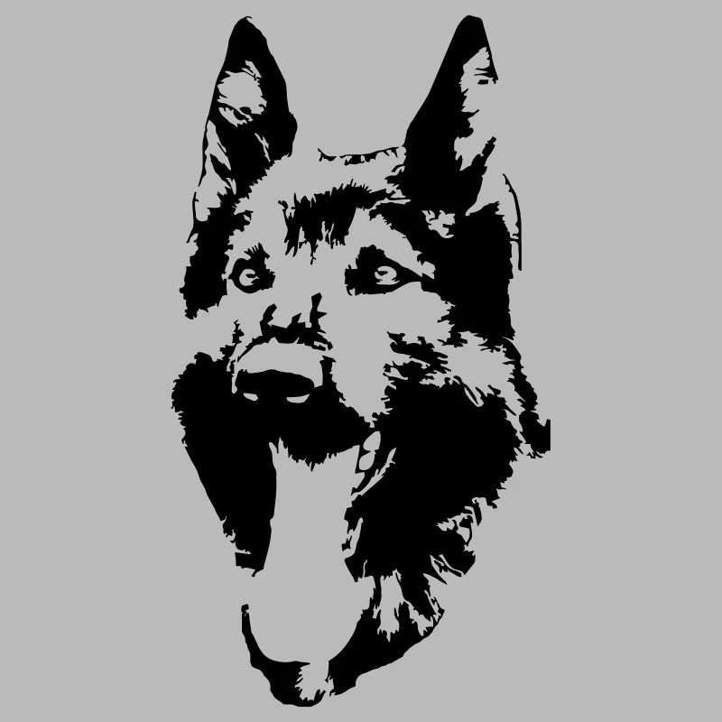 Deutscher Schäferhund Kopf