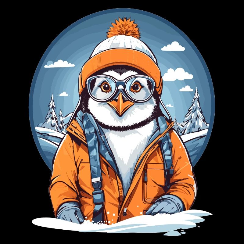 Süßer Pinguin