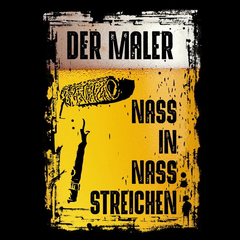 Der Maler | Nass in Nass Streichen!