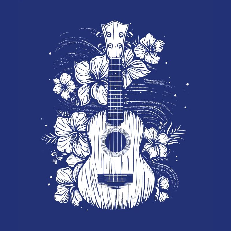 Ukulele Comic Look