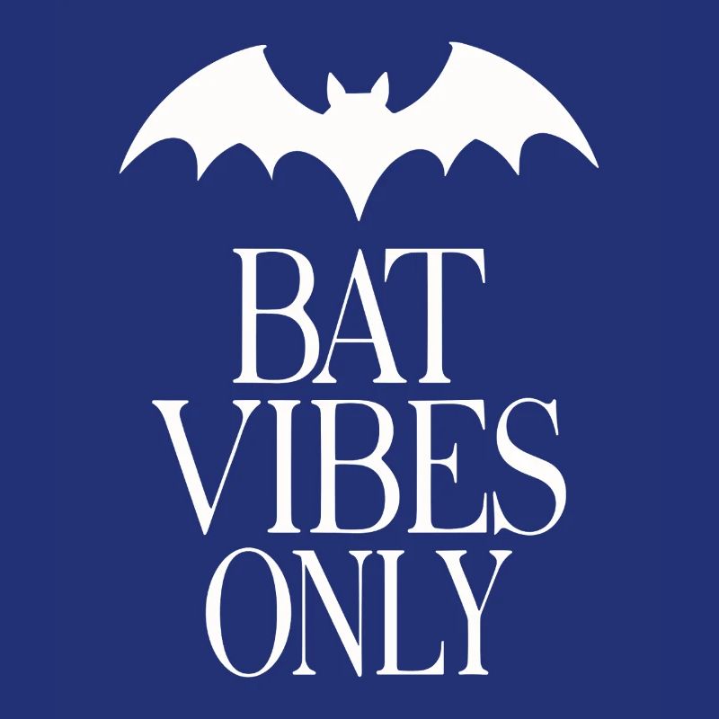 Fledermaus-Vibes Only – Goth-Statement