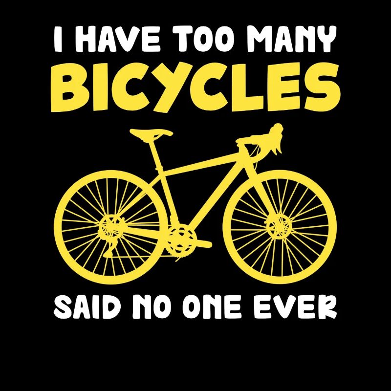 Too many bikes, no one ever said