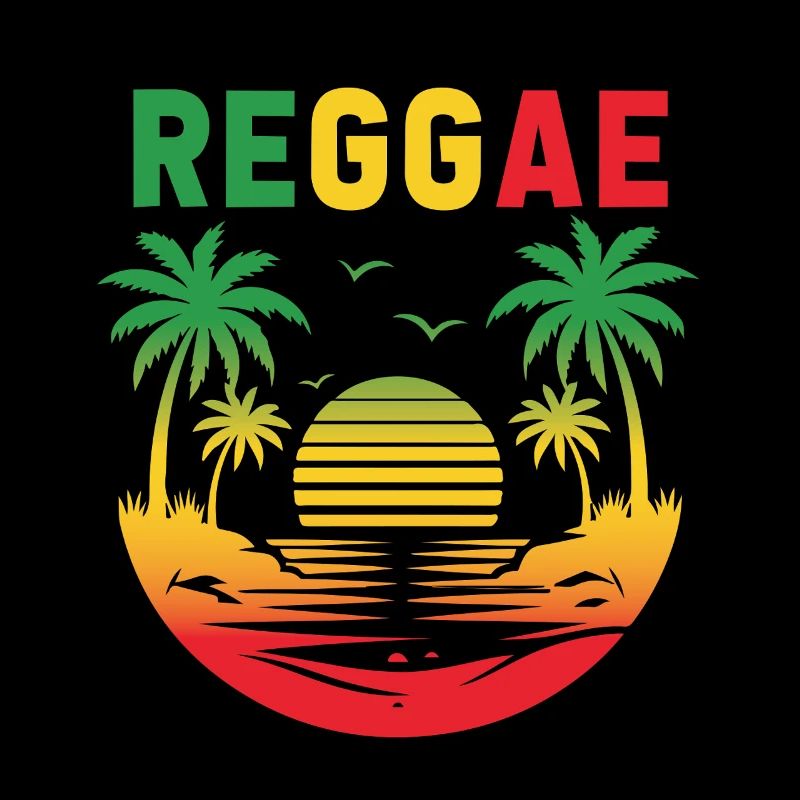 Reggae Sunset Palm Paradise
