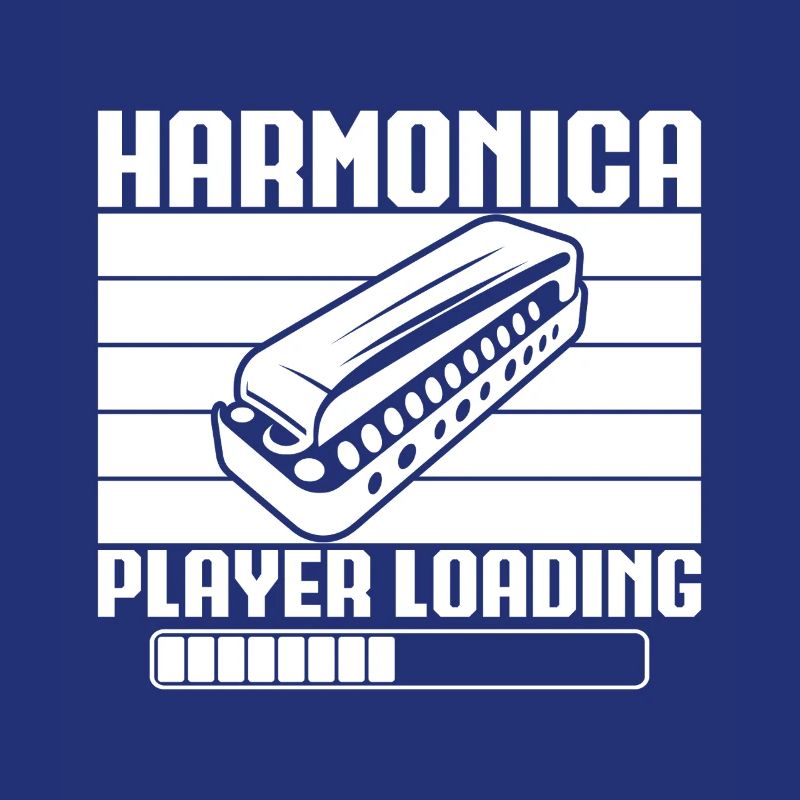 Harmonica Musican Player Loading Harmonica