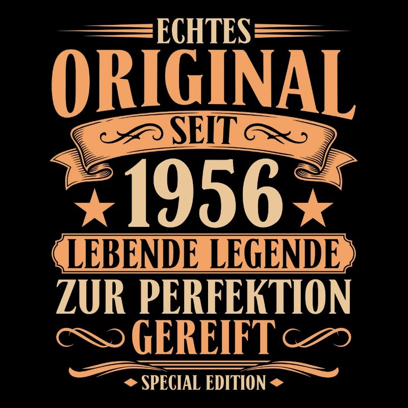 Original seit 1956 – 70. Geburtstag Retro