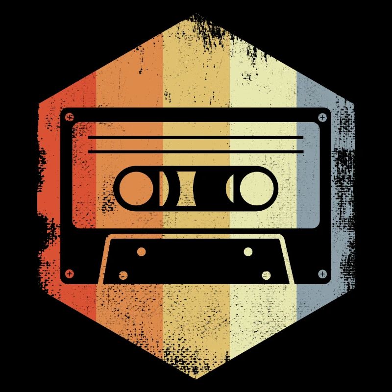Retro 80s Cassette