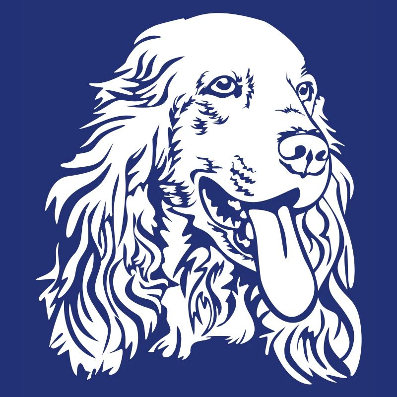 Cocker Spaniel Head "Black Edition"