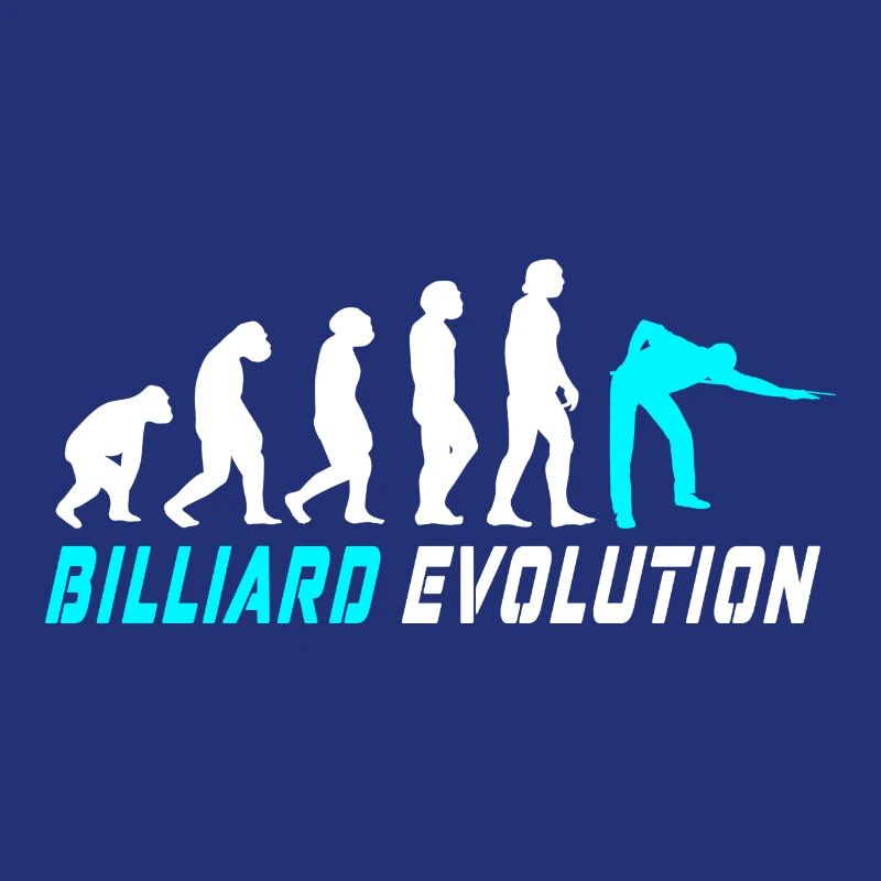 Billiard evolution design / gift idea