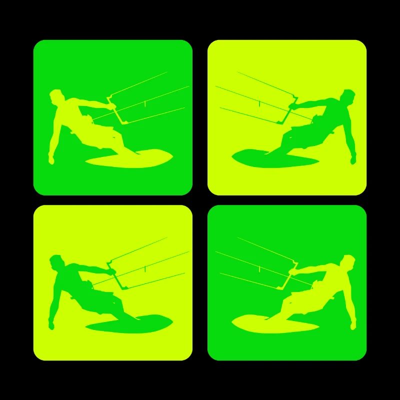 Kitesurf Style Pop Art