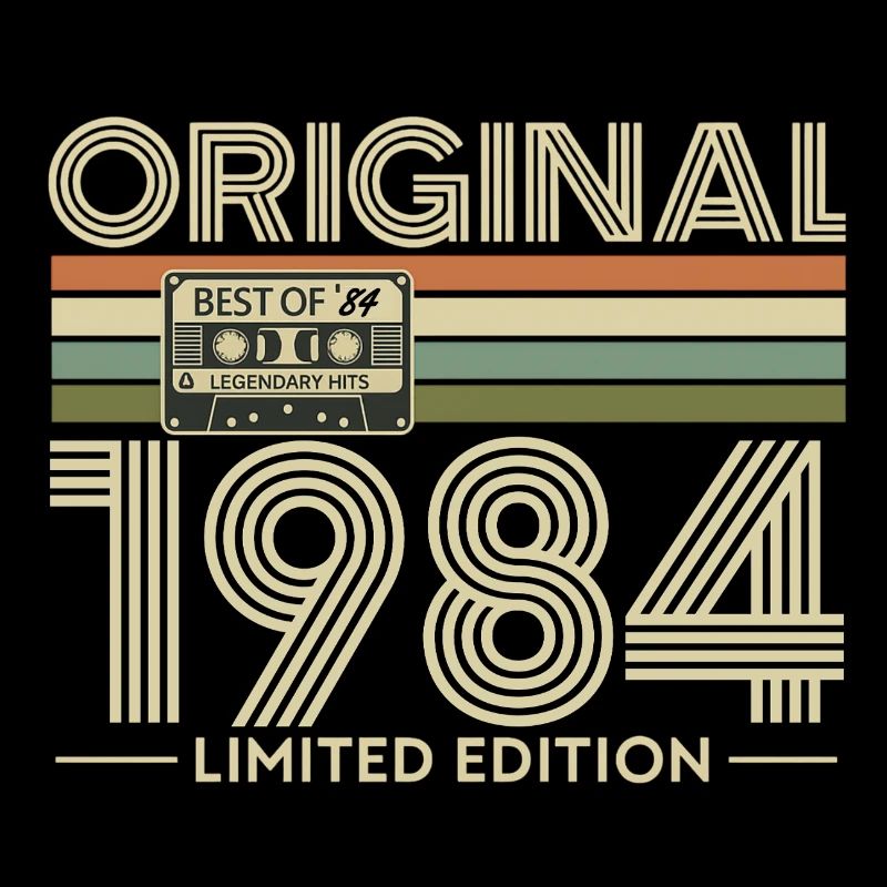 Original 1984 Limited Edition Retro