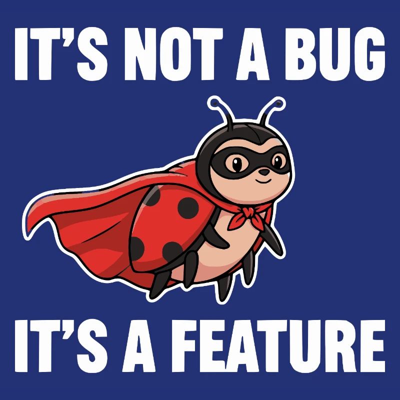 Kein Bug, nur Feature – Superheld Marienkäfer 