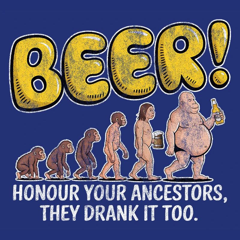 Evolution Beer Lustiges Witziges Bier