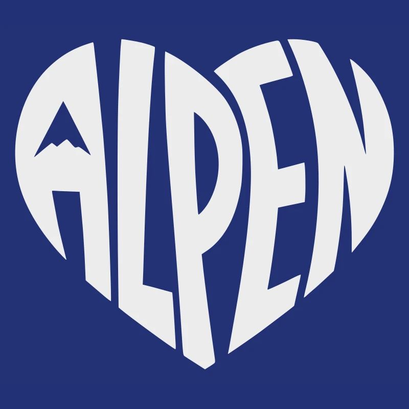 Alpine Heart Design - Variable Design Colour