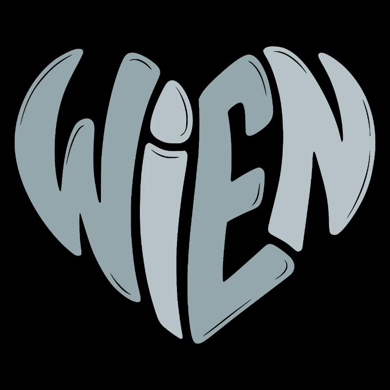 Cœur graffiti de Vienne