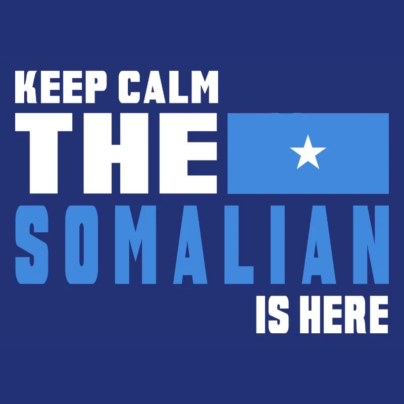 drapeau de la Somalie Keep Calm