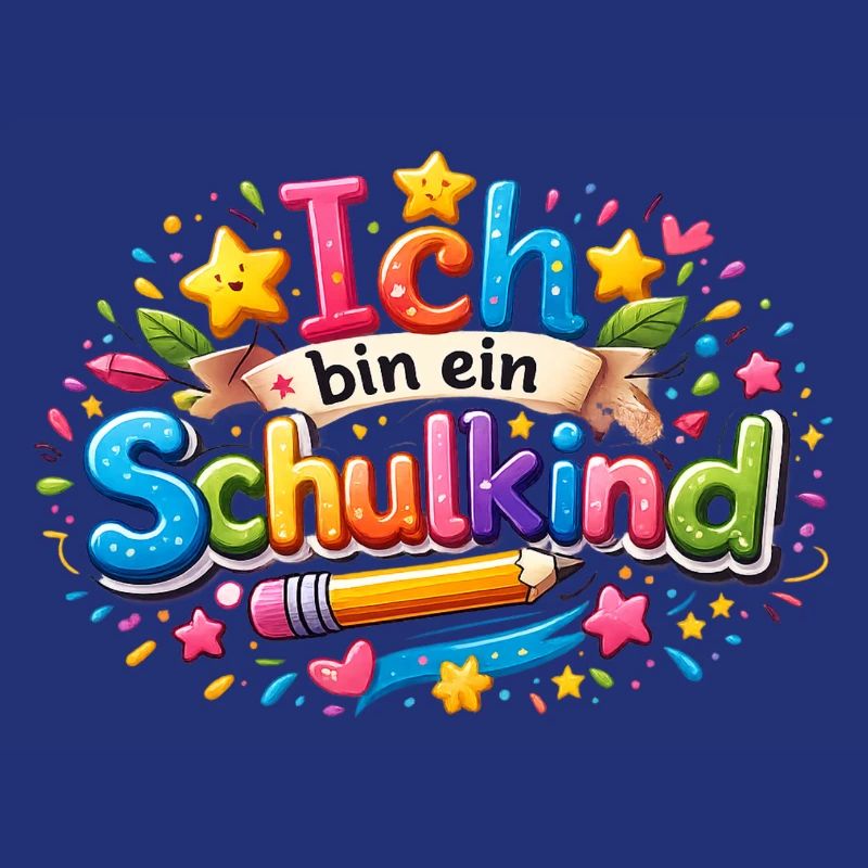Ich bin ein Schulkind Einschulung Geschenk