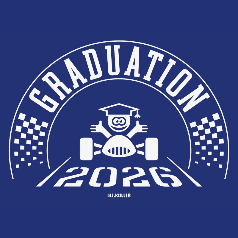 Remise des diplômes 2026 - L’école est terminée - Ligne d’arrivée - W