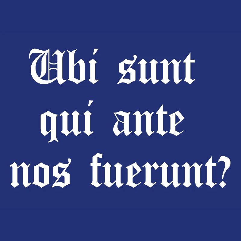 Latin Gothic Phrase Tee