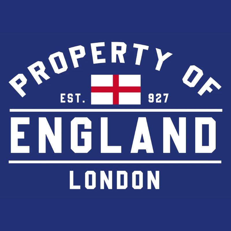 England Flag Emblem Tee