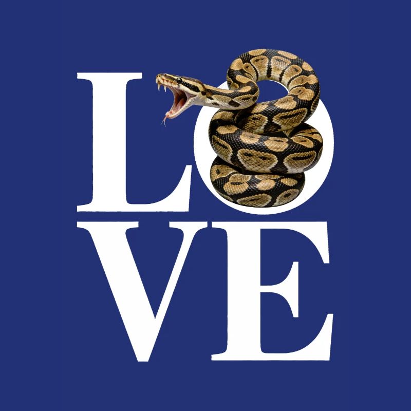 Königspython Schlangen LOVE Terrarium Python