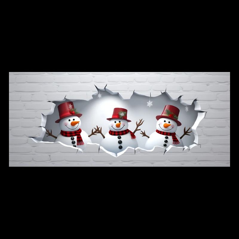 3D-Schneemann