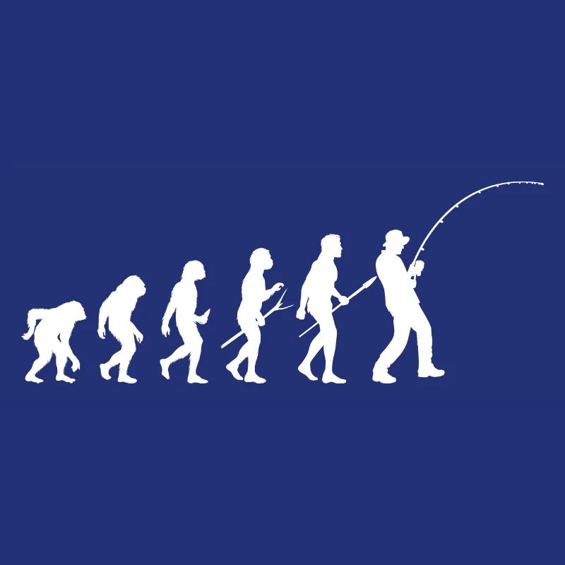 Silhouette du pêcheur Evolution