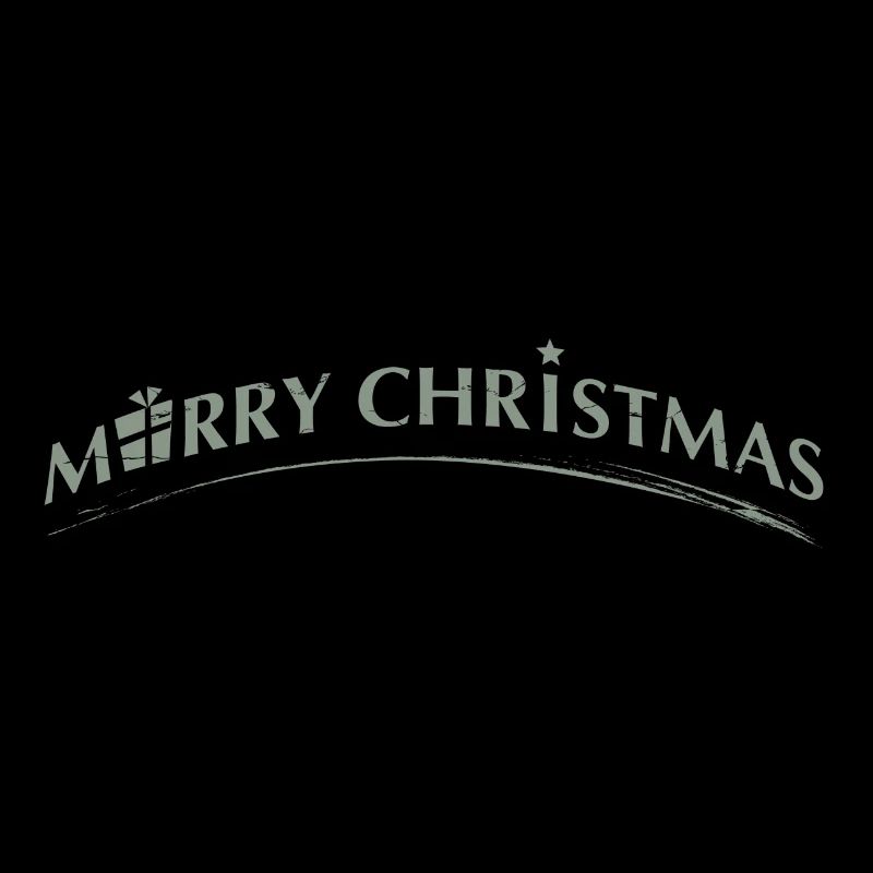 joyeux lettrage de Noël avec des symboles