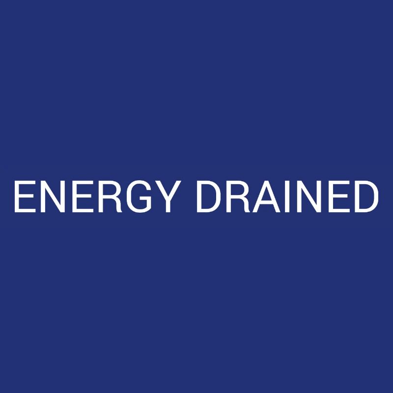 Énergie drainée – Conception minimale du texte