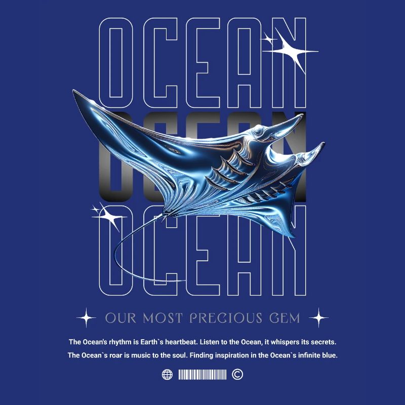 Trésor précieux de la Manta de l’Océan