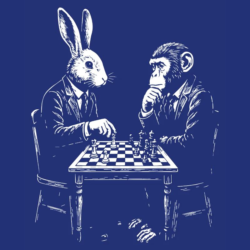 Rabbit and Monkey Chess Duel
